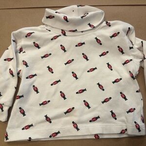Luigi Kids Toy Soldier Christmas Turtleneck 18m